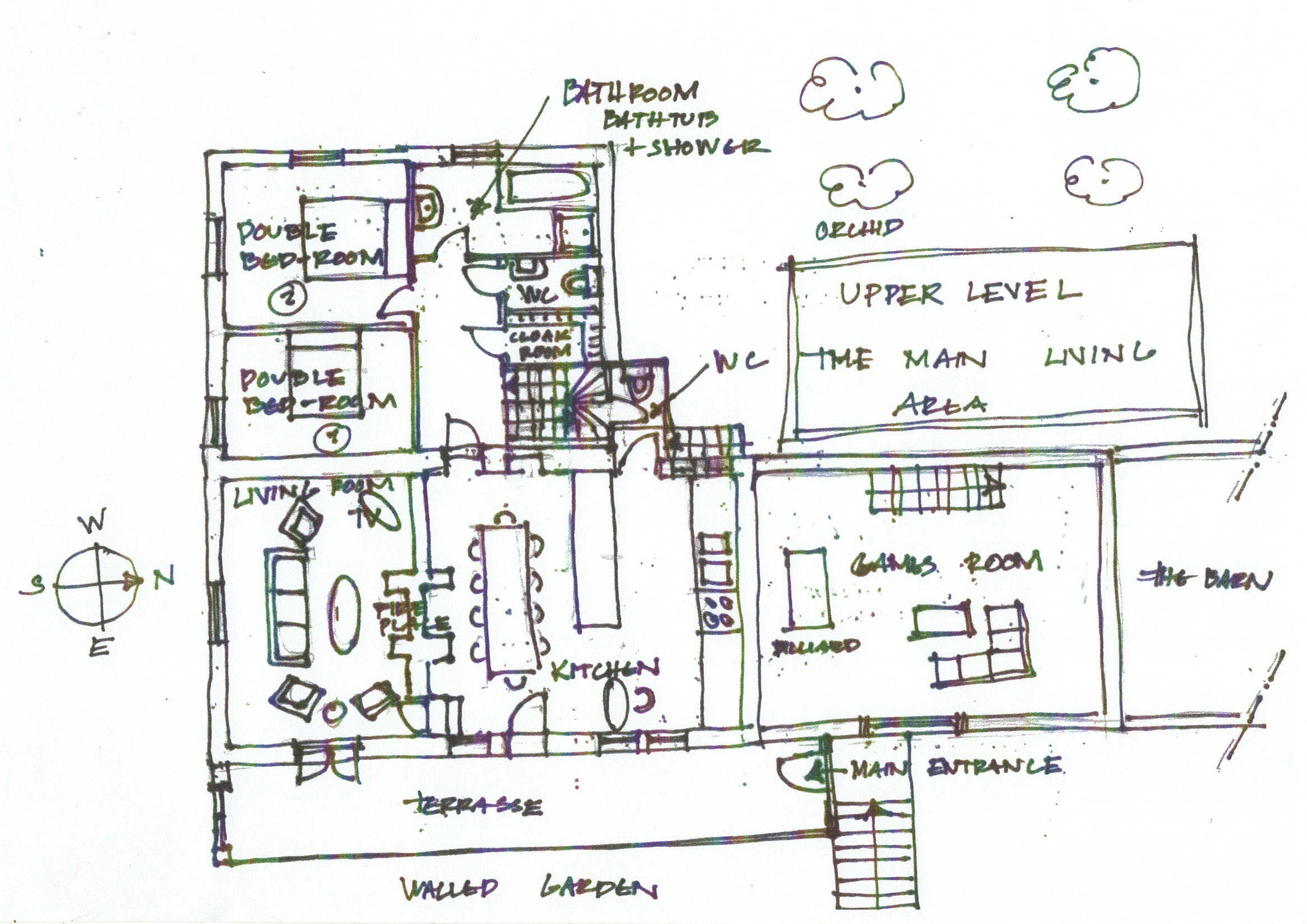 Main House First Floor Plan